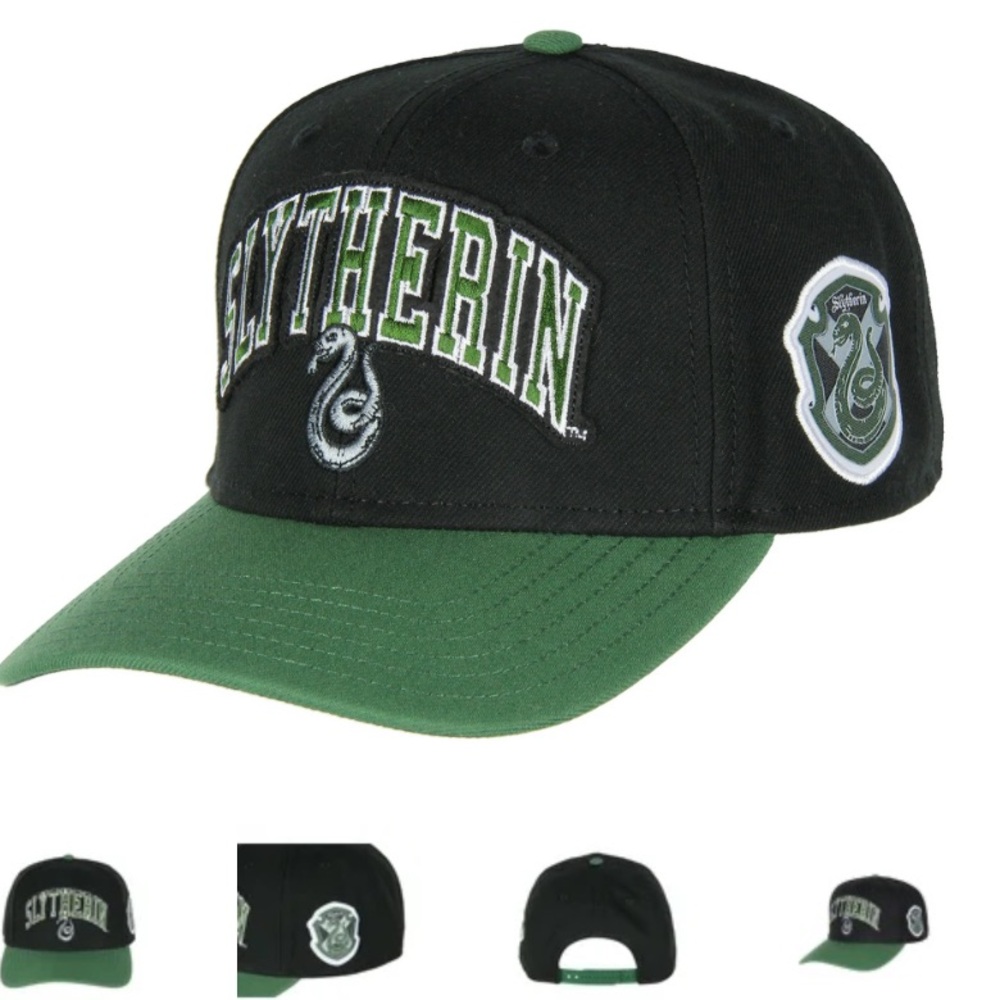 Slytherin Cap w Custom Logo